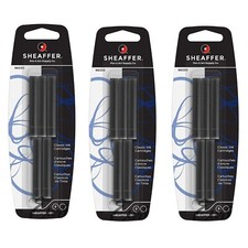 15 x Sheaffer Ink Cartridges Classic Skrip Fountain Pen   - All Colours
