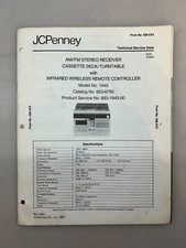 JCPenney 1945 Original Service Manual Free Shipping