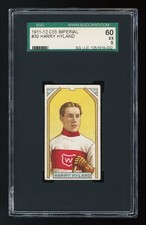 1911 C55 Imperial Tobacco #30 Harry Hyland (Montreal Wanderers) HOF - SGC 5