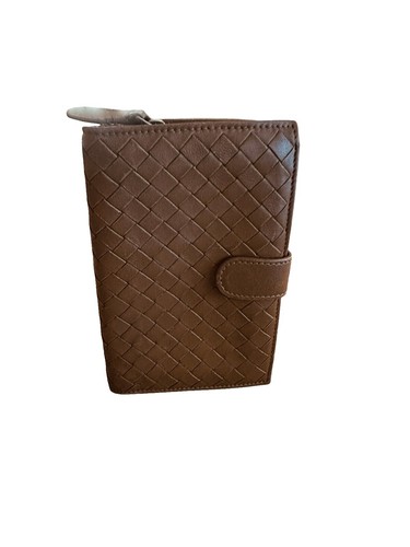 佐倉 Bottega Veneta Crocodile Bifold Wallet Gray Beige AB Condition 4.3