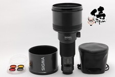 *NO HAZE* SIGMA APO 500MM F4.5 TELEOBIETTIVO MF NIKON AI-S AIS F MOUNT OBIETTIVO E FILTRO