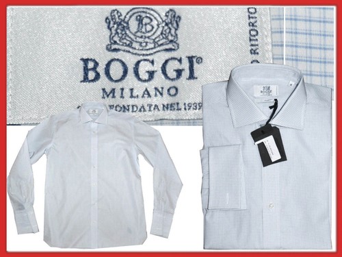 Boggi milano mens shirt 40l Europe at the cost of sales! bo01 t1g-  							 							show original title