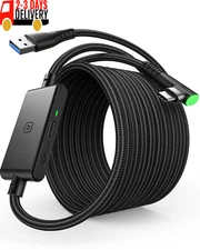 Link Cable with Charging [16Ft] for Meta Quest 3S Oculus Quest 3 Quest 2/Pro, Pi