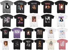 Pre-Sell Whitney Houston Music Licensed T-Shirt 