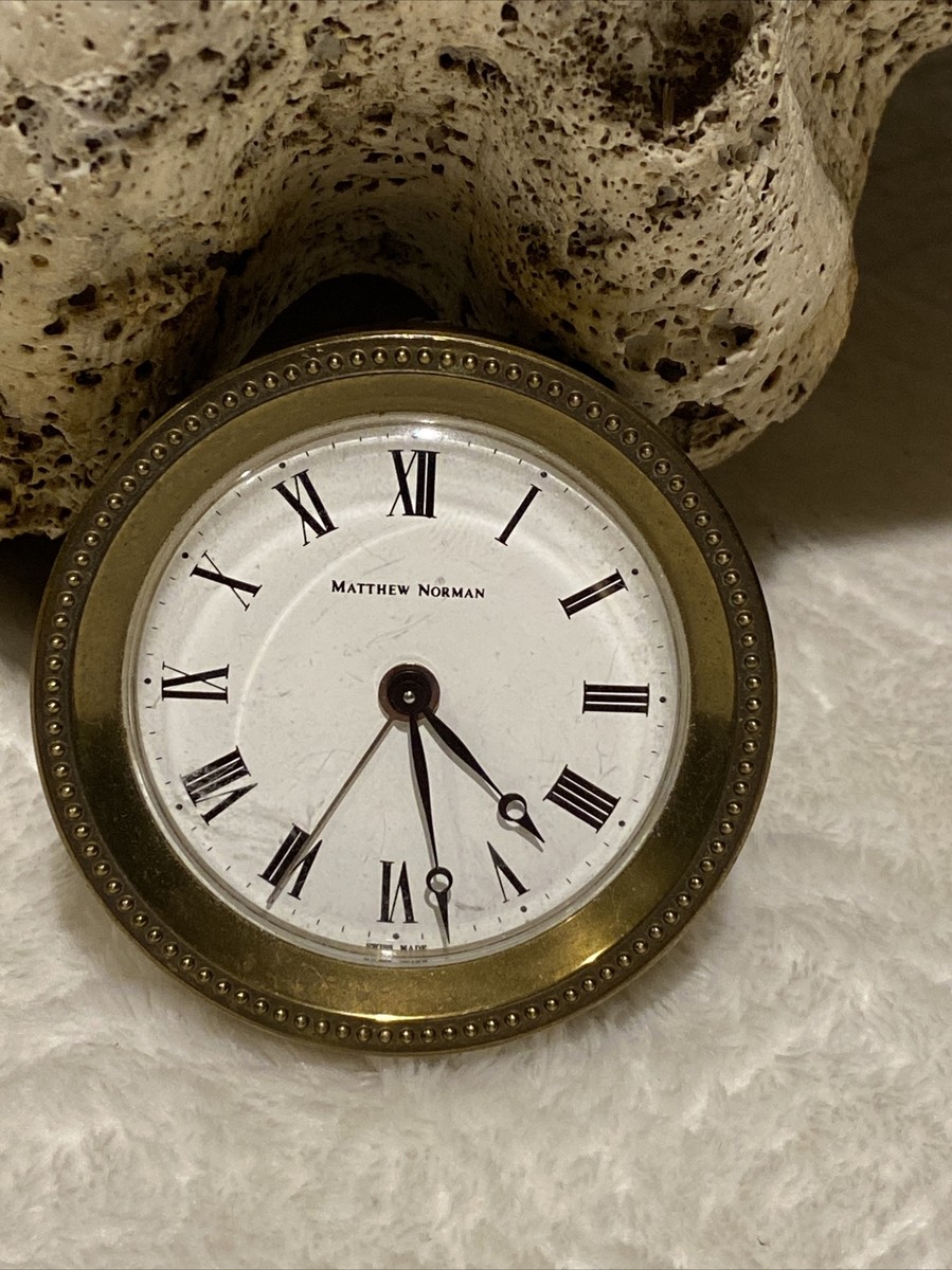 Matthew Norman クラシック置時計　ゴールド Matthew Norman クラシック置時計ゴールド