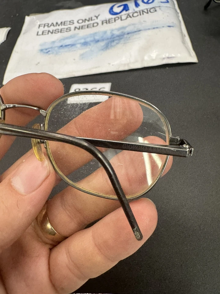 Giorgio Armani Eyeglasses 1032 Gunmetal 1145 Size 51 Optical - Image 4 of 4