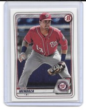 2020 Bowman Paper Prospects Baseball #BP71 Drew Mendoza RC (Nationals)