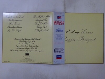 15%OFF SALE The Rolling Stones Beggars Banquet London Records L20P 1019 Japan  V