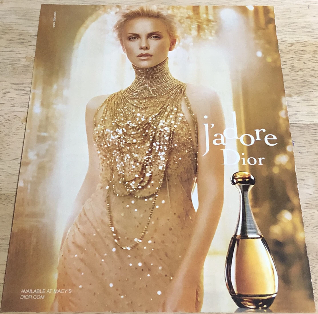 Charlize Theron Jadore Perfume Celebrity SCENTsation