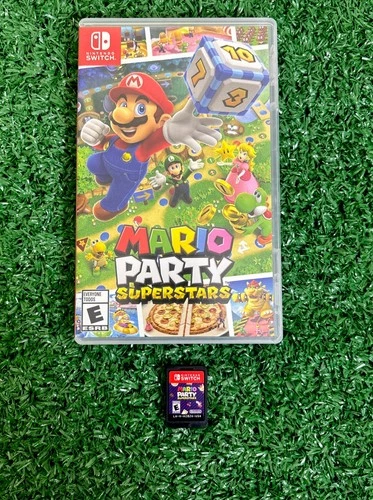 Mario Party Superstars Nintendo Switch Game COMPLETE IN BOX  - Tested and Works