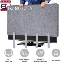 TV Moving Cover Dust Anti-Scratch Felt Television Screen Protector for 60-75"