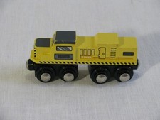 Circo Magnetic Wooden Train Locomotive for Thomas/Brio Tracks, Yellow, Target