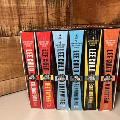 Lee Child's Jack Reacher Books 1-6 by Lee Child (2013, Boxed TPB, VG)