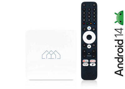 Homatics Box R 4K Android TV 14 - Große Premium-Fernbedienung