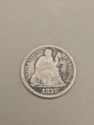 1875 Seated Liberty Silver Dime 10c