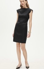 J CREW SIZE 2 Ruffle-trim dress in Gramercy linen blend CS962