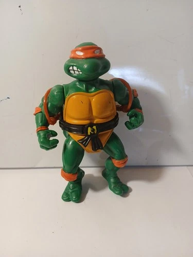 Vintage  1988 Soft Head Michaelangelo Action Figure Not Complete