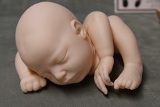 Realborn  Claudia Sleeping 18" Reborn Vinyl Doll Kit/COA  by Bountiful Baby 3