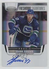 2011-12 Certified Freshman Signatures Yann Sauve #173 Auto 0a4