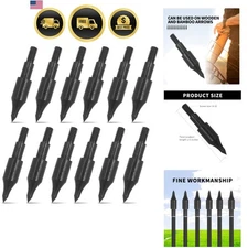 Archery Points 12Pcs 100 Grains Practice Hunting Arrow Tips for Recurve Compound