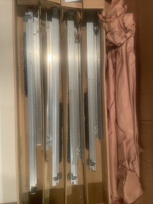 2 Sets Blum 769.7620S Movento 30'' Full Ext. Drawer Slides, 170 lb Soft Close