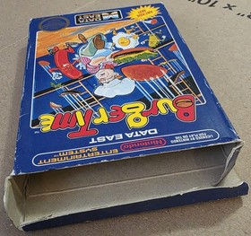 BurgerTime (Nintendo Entertainment System, NES, 1987) Cib Complete - Tested