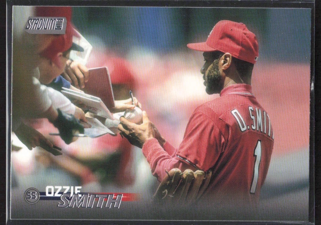 2023 Stadium Club #70 Ozzie Smith St. Louis Cardinals HOF Baseball Card