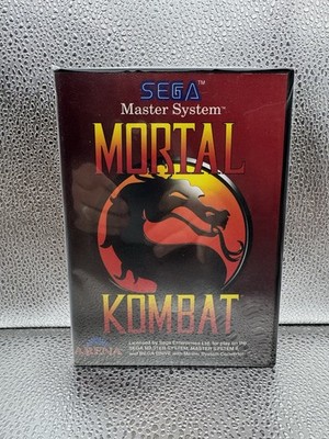 Mortal Kombat Sega Master System mit Handbuch Retro 1993 #1294
