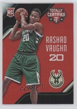 2015 Panini Totally Certified Rookies Mirror Red 50/149 Rashad Vaughn #166 1u6