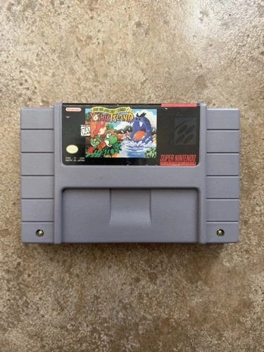 Super Mario World 2: Yoshi's Island SNES 1995 Cartridge Only Super Nintendo VTG