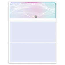 NextDayLabels Blank Check Paper - 100 Pack High-Security Laser 100 Checks