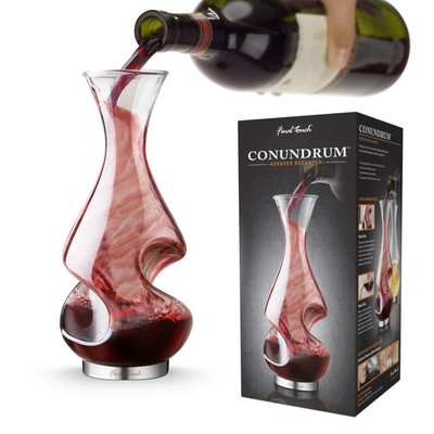 Final Touch Conundrum Wine Decanter Aerator - Superior Aeration & Oxygenation...