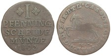 Principality of Brunswick-Wolfenbüttel (German States) - Pfenning 1803