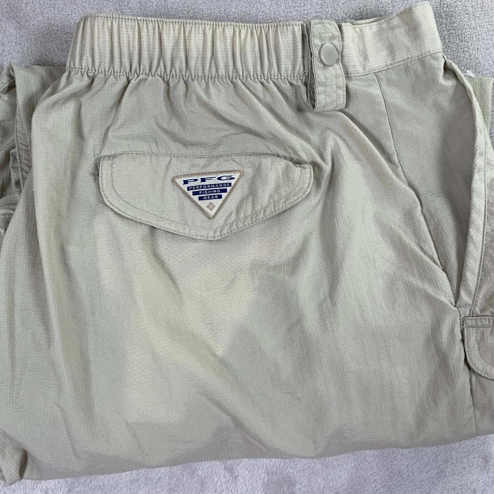 Columbia PFG Convertible Cargo Pants Mens 3X Beige Fishing Zip Off Hiking FS8280
Opens in a new wind