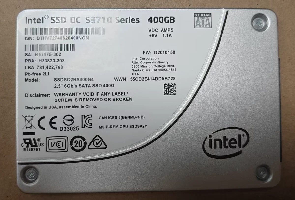 Intel 400GB Solid State Drives for sale | eBay