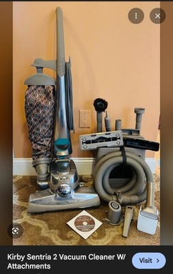 Kirby Sentria ll Vacuum  Cleaner W/ Shampooer & Attachments Self Propelled G10D