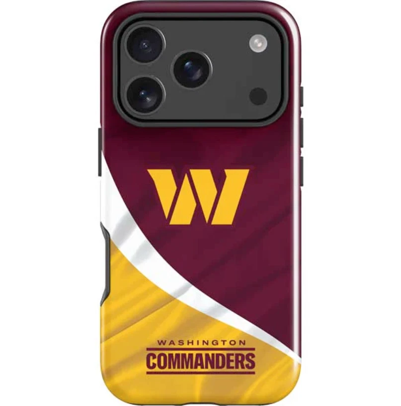 football Washington Commanders Flag iPhone Case