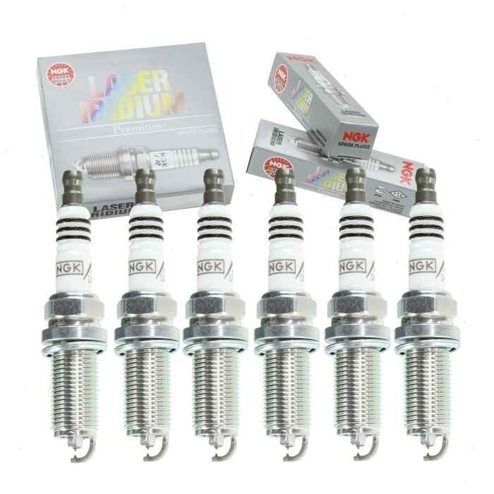 Set of 6 Genuine Authentic NGK 6858 Spark Plugs Laser Iridium DFH6B11A