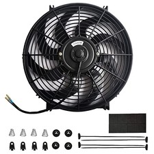 Universal4 Inches Electric Radiator Cooling Fans, High Curved-14 inch 1