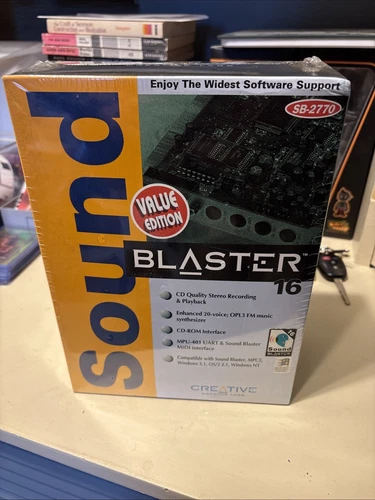 Soundblaster 16 SB-2770 SEALED NEW IN BOX!!