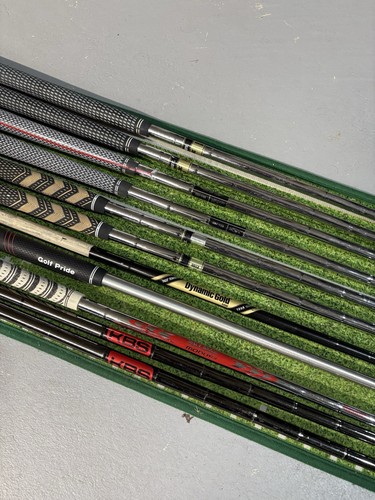 Lot of 11 Wedge Shafts - KBS, Vokey, Modus, DG, S400, X100, C-Taper .355 33+in