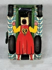 Beautiful Marx SUPERMAN Rollover Tank Tin Windup #M25 Green