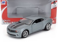 Newray 1/24 Chevrolet Camaro Ss Coupe 2010 Grau Statisches Modell Diecast