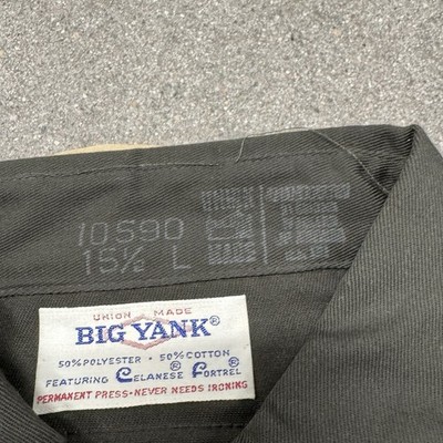 Large Vintage 1960s 60s Deadstock Big Yank Reliance Workwear Work
