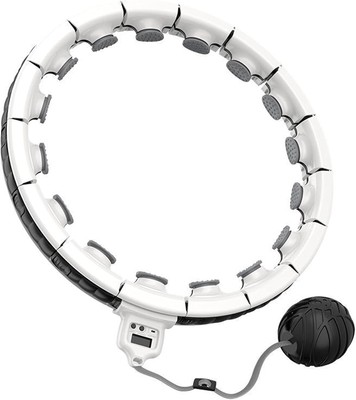 Zunammy Smart Hula Hoop with Digital Timer ZWB5050WT - White
