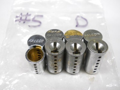 SFIC Lock parts lot D Keyway Fits Falcon Best Arrow Cores Lot #5