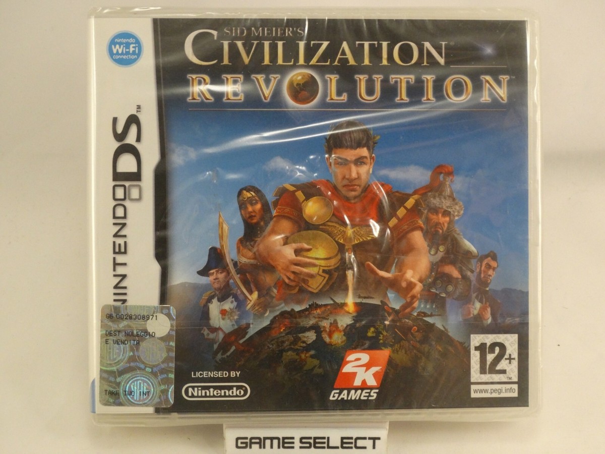 Civilization Revolution Video Game Nintendo DS Nds Take Two for