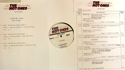 10/22/84 DAVE ROBERTS HOT ONES, CHICAGO IN STUDIO, PRODUCERS STOCK, MINT, 7 HITS