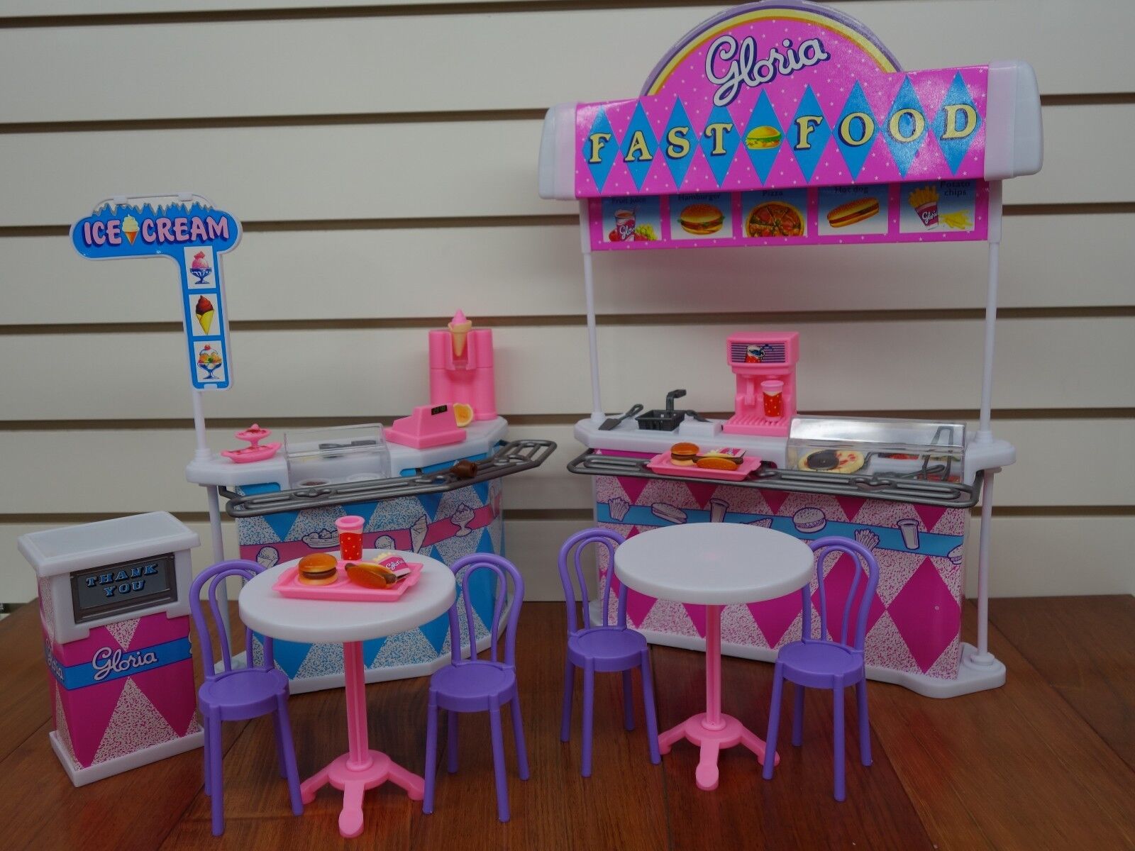 Gloria,Barbie Size Doll House Furniture/(96008) Fast-Food Play Set 