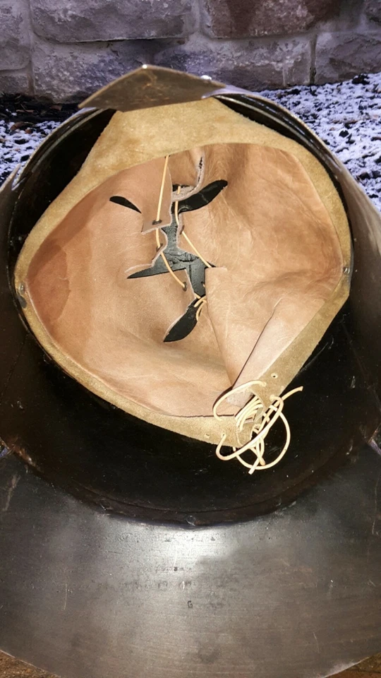 Nasalhelm Ritterhelm Ritterrüstung komplett tragbar Topfhelm Helm Rüstungsteil - Bild 4 von 4